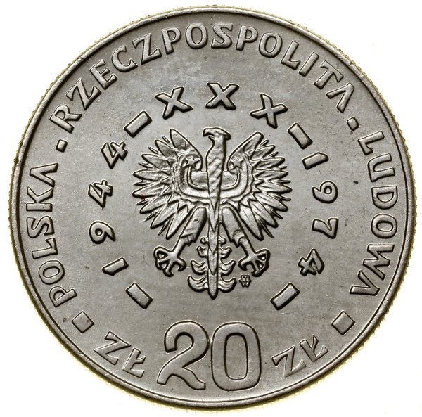 20 złotych, 1974, Warszawa