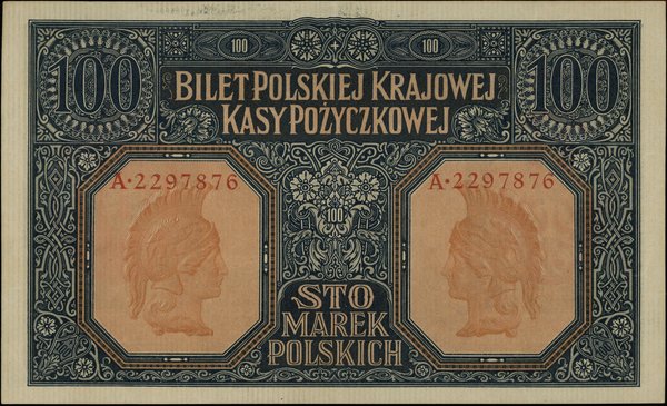 100 marek polskich, 9.12.1916