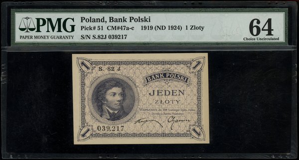 1 złoty, 28.02.1919