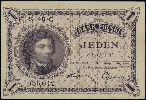 1 złoty, 28.02.1919