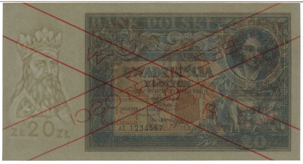 20 złotych, 20.06.1931