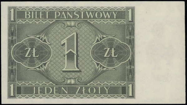 1 złoty, 1.10.1938