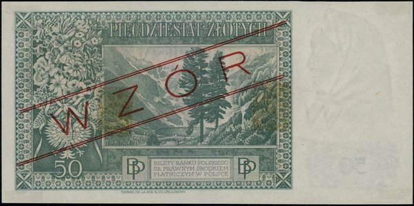 50 złotych, 15.08.1939