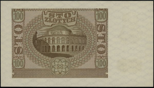 100 złotych, 1.03.1940; fałszerstwo Związku Walk