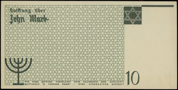 10 marek, 15.05.1940; numeracja 429978, papier b