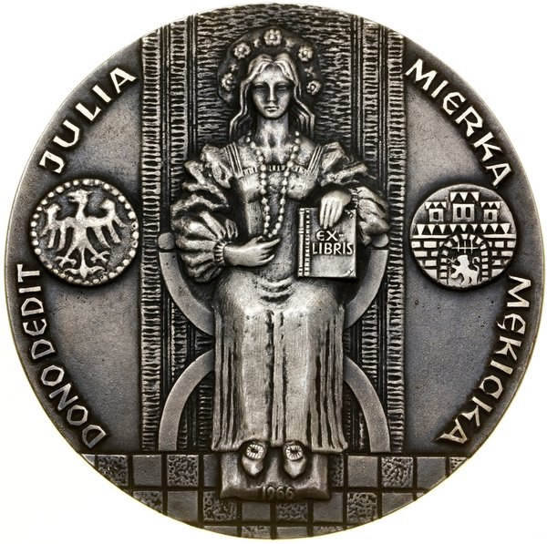 Medal pamiątkowy, 1966, projektował Edward Gorol