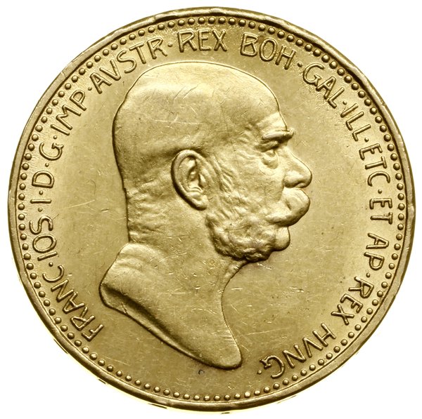 20 koron, 1908, Wiedeń