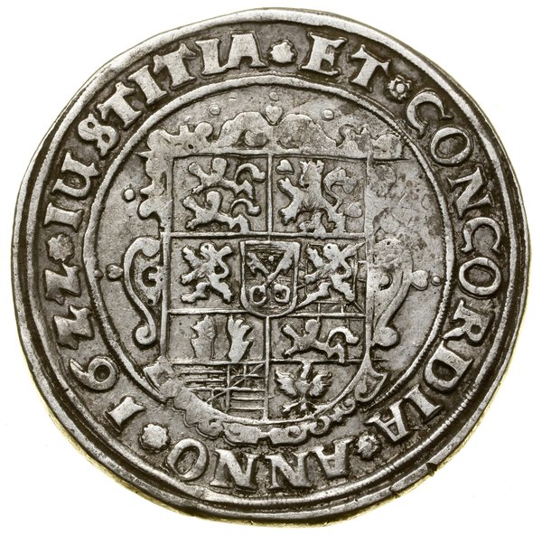 1/2 talara, 1622 HS, Clausthal; Aw: Popiersie wł