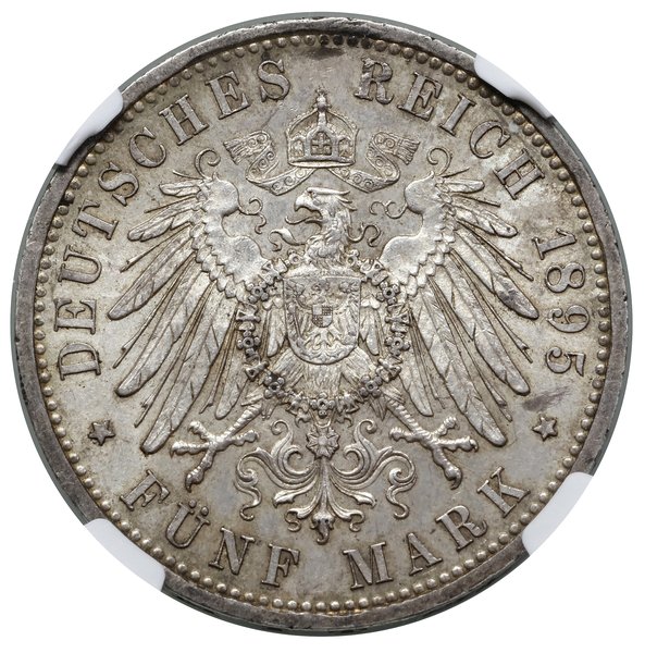 5 marek, 1895 A, Berlin