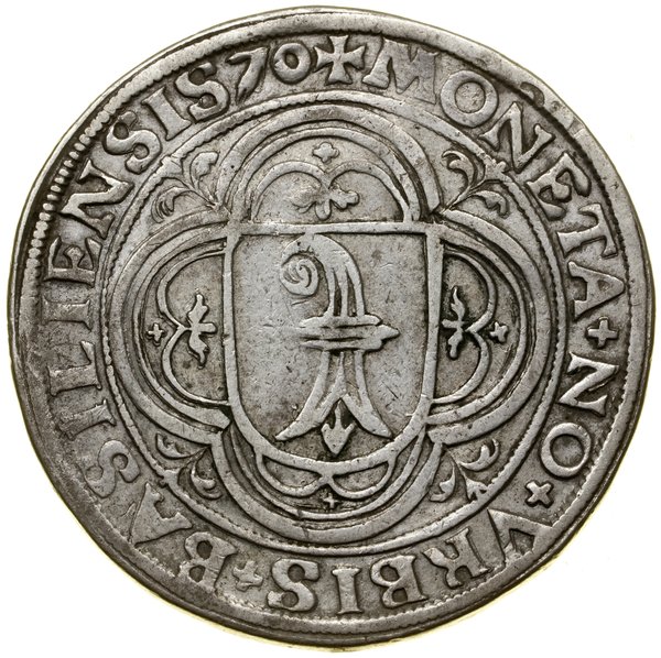 Guldentalar (60 krajcarów), 1570, Bazylea