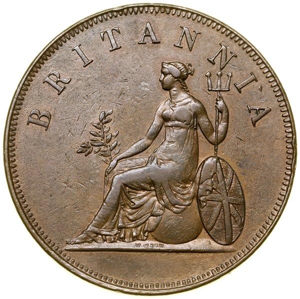 2 obole, 1819, Londyn