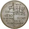 5 złotych, 1930, Warszawa; Sztandar – 100-lecie Powstania Listopadowego; Kop. 2944 (R5), Parchimow..