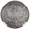 5 złotych, 1936, Warszawa; Żaglowiec; Kop. 2962 (R), Parchimowicz 119; duży blask menniczy, piękna..