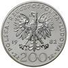 200 złotych, 1982, Szwajcaria; Jan Paweł II; Parchimowicz 316a; srebro próby 750, 28.35 g; nieznac..