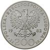 200 złotych, 1982, Szwajcaria; Jan Paweł II; Parchimowicz 316b; srebro próby 750, 28.23 g; stemple..