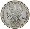 100 złotych, 1982, Szwajcaria; Jan Paweł II; Parchimowicz 294b; srebro próby 750, 14.21 g; stemple..