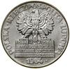 20 złotych, 1964, Warszawa; Nowa Huta – Płock – Turoszów, PRÓBA NIKIEL; Parchimowicz P294a; piękne..