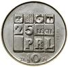 10 złotych, 1969, Warszawa; 25-Lecie PRL – napis w kwadratach, PRÓBA NIKIEL; Parchimowicz P270a; p..