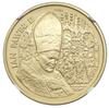 200.000 złotych, 1991, Warszawa; Jan Paweł II – na tle ołtarza, na rewersie wypukły napis PRÓBA; P..