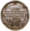 Medal wybity na pamiątkę śmierci Marii Amalii Mniszech z domu Brühl, 1772, Drezno lub Wiedeń (?); ..