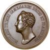 Medal na pamiątkę 200. rocznicy powstania Uniwersytetu Aleksandra w Helsinkach, 1840; Aw: Głowa w ..