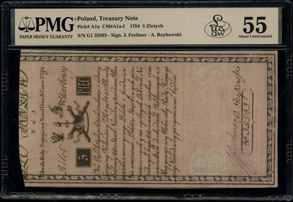 5 złotych polskich, 8.06.1794