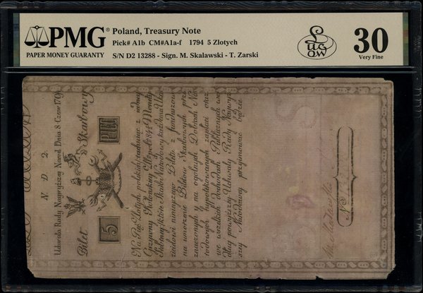 5 złotych polskich, 8.06.1794