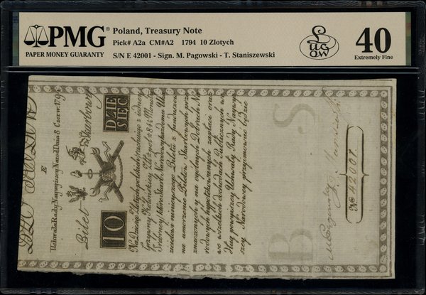 10 złotych polskich, 8.06.1794