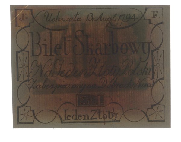 1 złoty polski, 13.08.1794