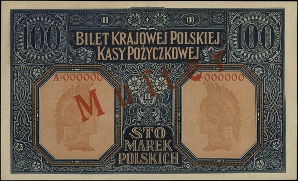 100 marek polskich, 9.12.1916