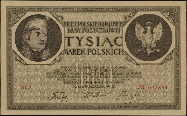 1.000 marek polskich, 17.05.1919