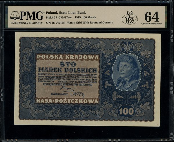 100 marek polskich, 23.08.1919