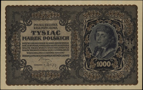 1.000 marek polskich, 23.08.1919