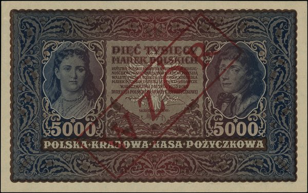 5.000 marek polskich, 7.02.1920