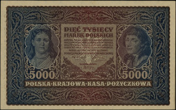 5.000 marek polskich, 7.02.1920