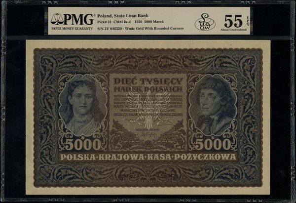 5.000 marek polskich, 7.02.1920