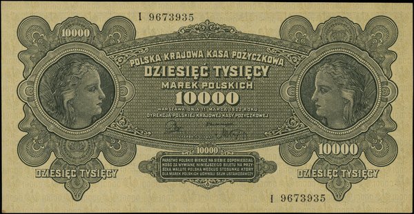 10.000 marek polskich, 11.03.1922