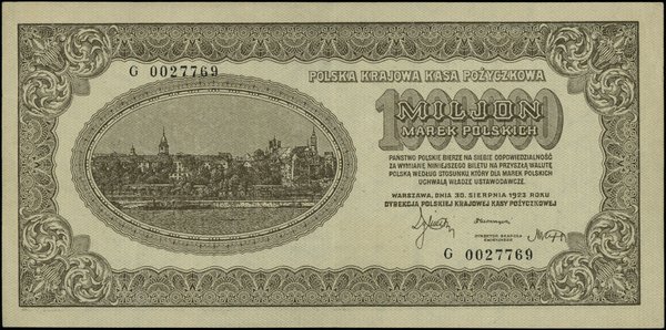 1.000.000 marek polskich, 30.08.1923