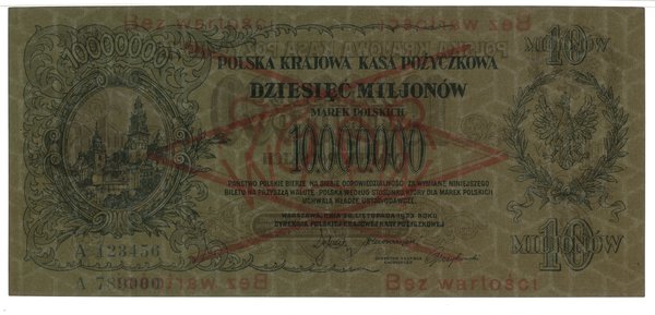 10 000 000 marek polskich, 20.11.1923