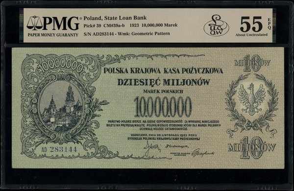 10.000.000 marek polskich, 20.11.1923