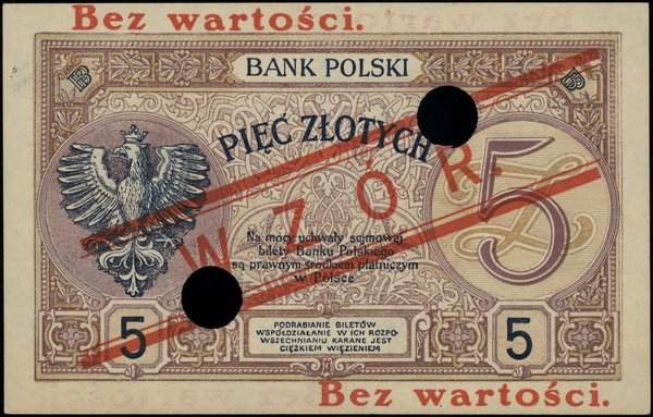 5 złotych, 28.02.1919