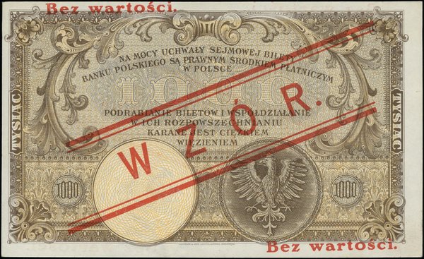 1 000 złotych, 28.02.1919