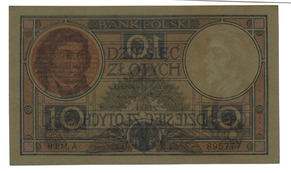 10 złotych, 15.07.1924