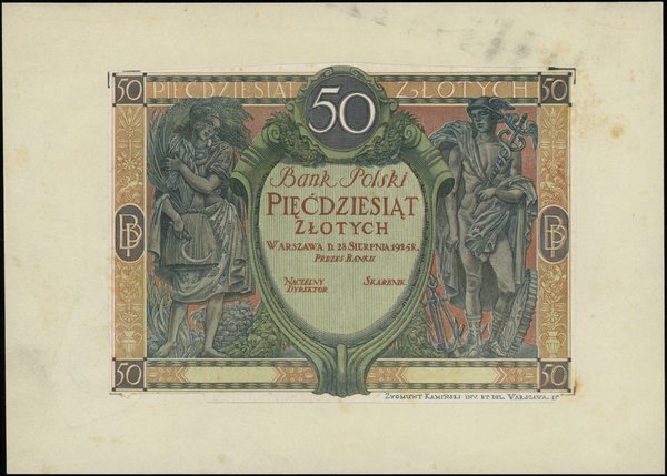 50 złotych, 28.08.1925