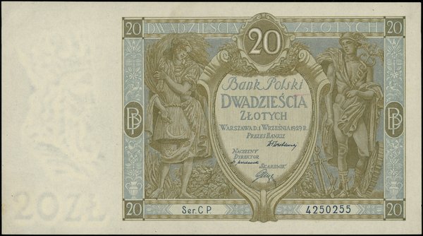 20 złotych, 1.09.1929