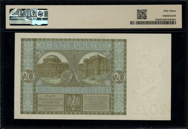 20 złotych, 1.09.1929