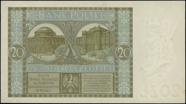 20 złotych, 1.09.1929