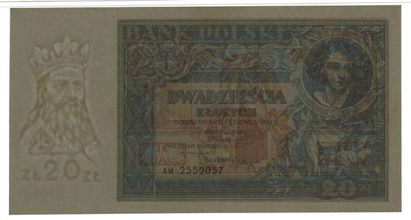 20 złotych, 20.06.1931