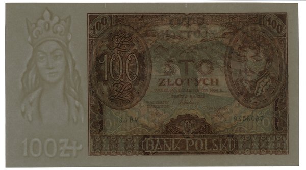 100 złotych, 9.11.1934