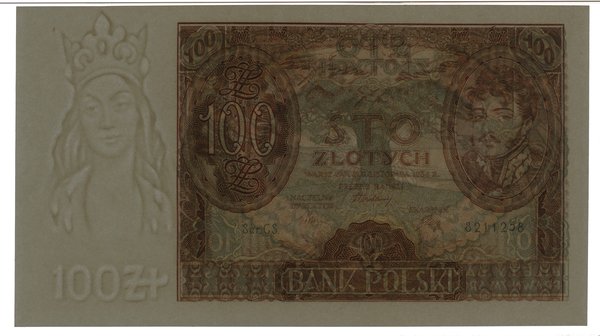 100 złotych, 9.11.1934